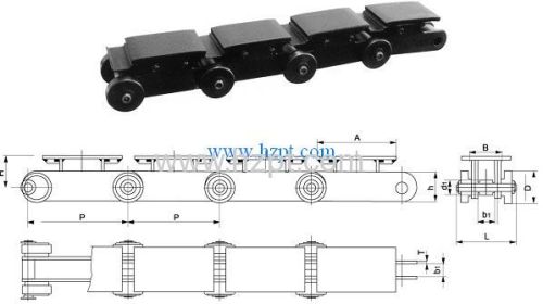 Loading Chain P400-2  P305 For Automobile Industry