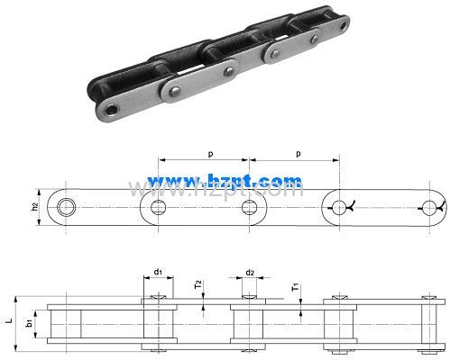 Hot Sale Conveyor Chain 81X 81XH 81XHH For Lumber